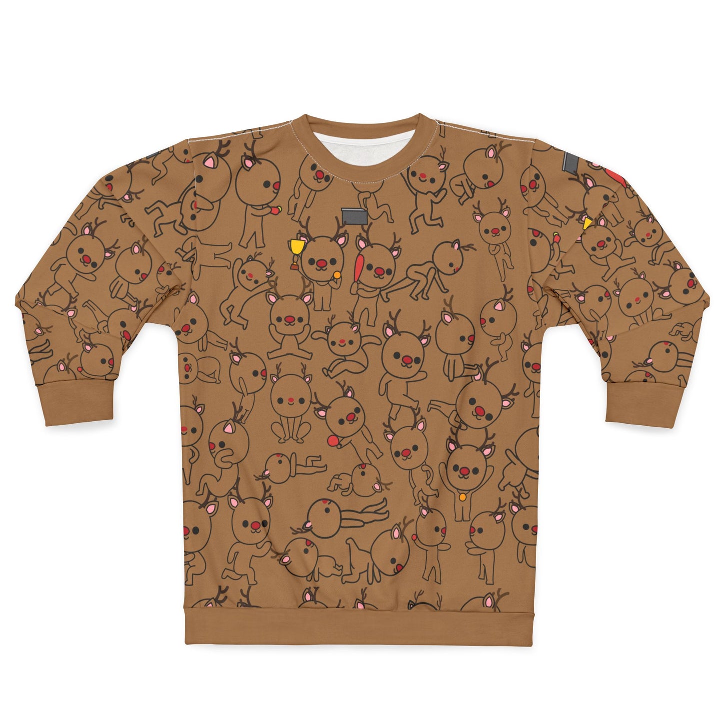 Reindeer PE – All-Over Print Sweatshirt for PE Teachers