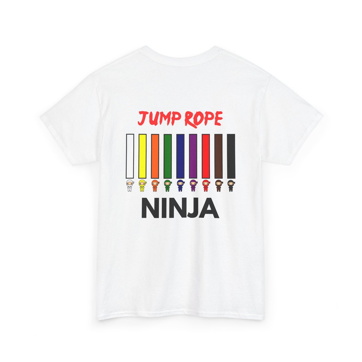 Jump Rope Ninja Belt Levels Tee – For PE Teachers