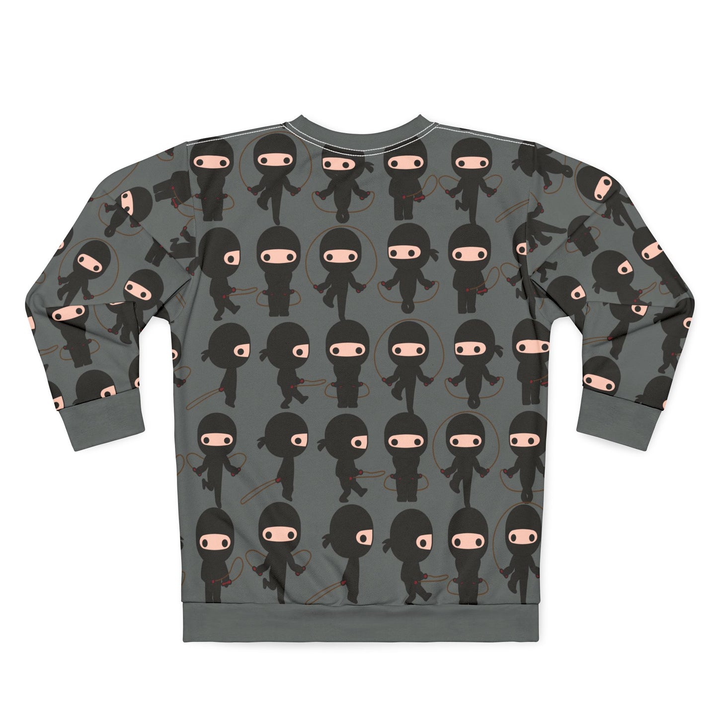 Jump Rope Ninja – All-Over Print Sweatshirt for PE Teachers