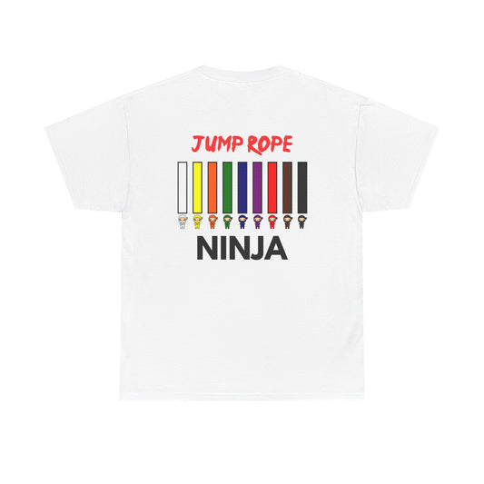 Jump Rope Ninja Belt Levels Tee – For PE Teachers