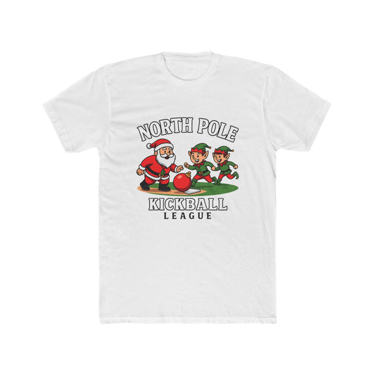 North Pole Kickball League – Premium Tee for PE Teachers