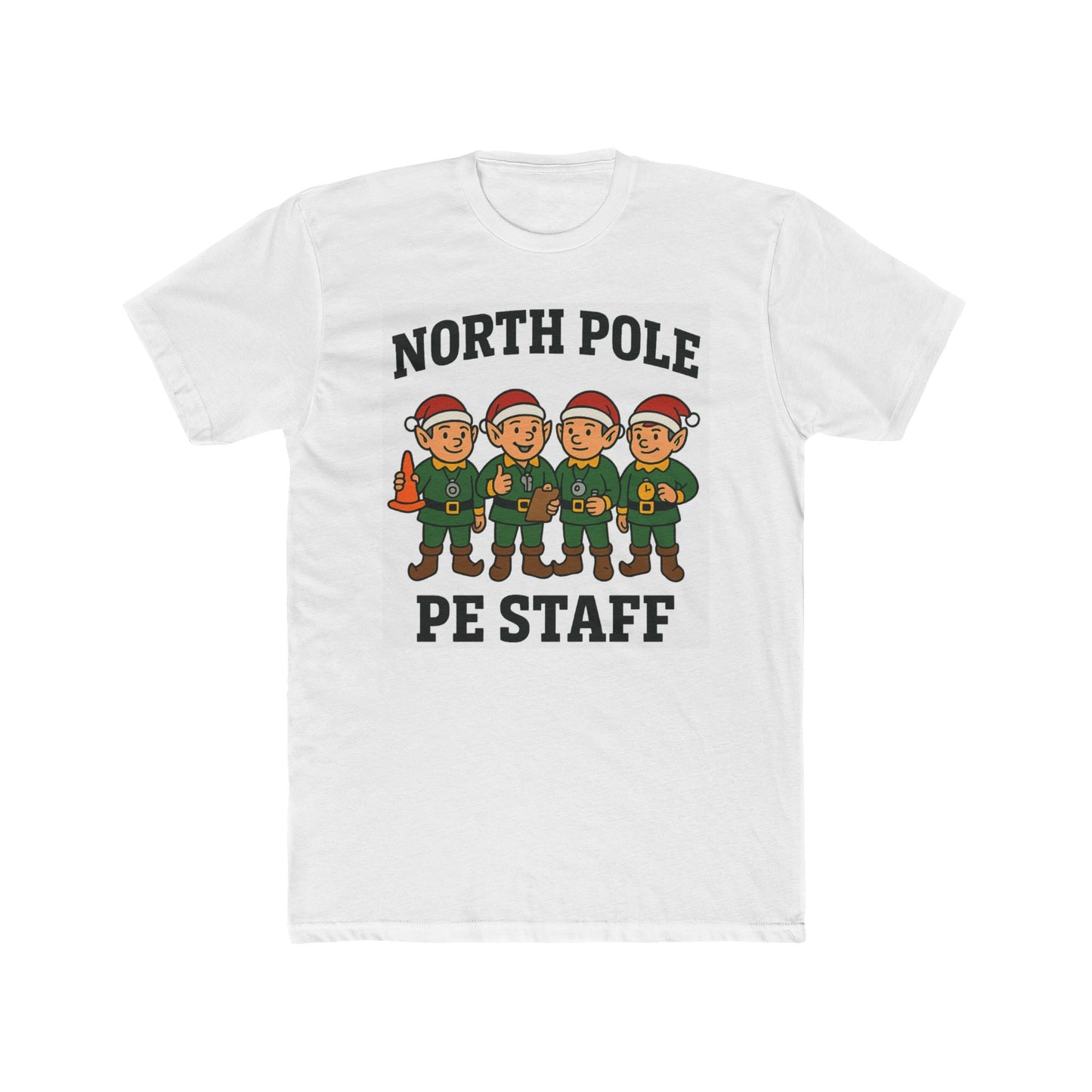 North Pole PE Staff – Holiday Tee for PE Teachers