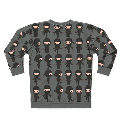 Jump Rope Ninja – All-Over Print Sweatshirt for PE Teachers