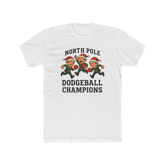 North Pole Dodgeball Champions – Holiday Tee for PE Teachers